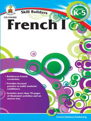 cover image of French I, Grades K--5